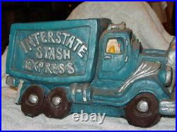 HERITAGE CREATIONS INTERSTATE EXPRESS VINTAGE 1970's COLLECTIBLE TOBACCO PIPE