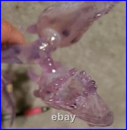 Hand Blown Tabacco Pipe Double Headed Dragon