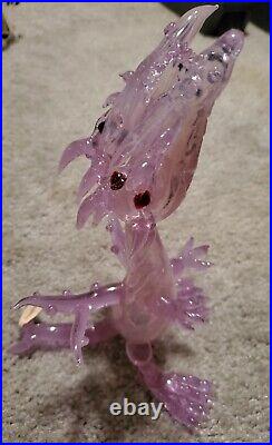 Hand Blown Tabacco Pipe Double Headed Dragon