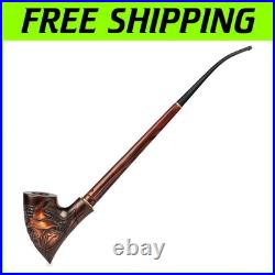 Hand Carved 13.4 Gandalf Tobacco Pipe Fine Craftsmanship for Discerning Taste Hand Carved 13.4 Gandalf Tobacco Pipe Fine Craftsmanship for Discerning Taste