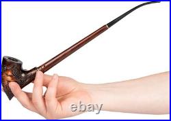 Hand Carved 13.4 Gandalf Tobacco Pipe Fine Craftsmanship for Discerning Taste Hand Carved 13.4 Gandalf Tobacco Pipe Fine Craftsmanship for Discerning Taste