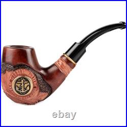 Hand Carved Dr. Watson Tobacco Pipe