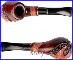 Hand Carved Dr. Watson Tobacco Pipe