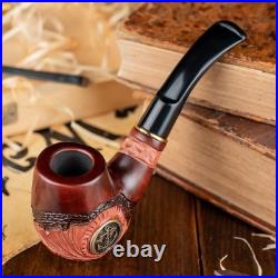 Hand Carved Dr. Watson Tobacco Pipe