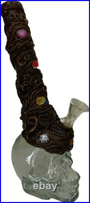 Hand made Ceremonial smoking tobacco water pipe