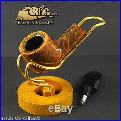 Hand made Mr. Brog smoking pipe nr. 98 amber ALFA pipa pfeife pibe