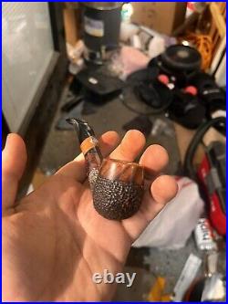 Handmade Bent Tobacco Pipe Briar