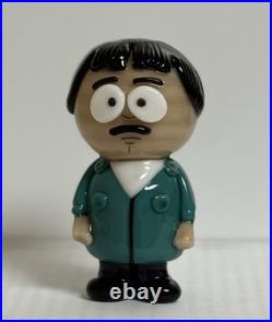 Handmade Cartoon Character Tobacco Pipe Teal Black Beige White