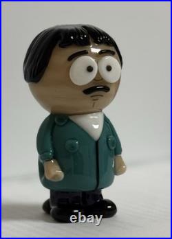 Handmade Cartoon Character Tobacco Pipe Teal Black Beige White