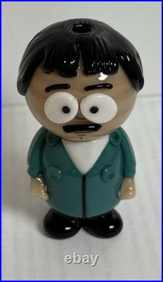 Handmade Cartoon Character Tobacco Pipe Teal Black Beige White
