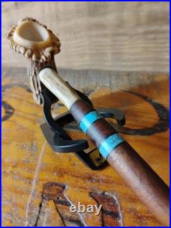 Handmade Deer Shed Smoking Pipe