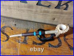 Handmade Deer Shed Smoking Pipe