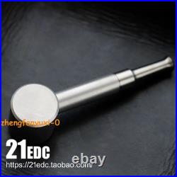 Handmade Frosted Titanium Alloy All Metal TA2 Tobacco Pipe Split Type Detachable