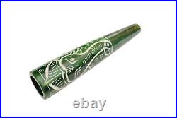 Handmade Green Stone Chillum Tobacco Hippie Smoking Pipe Christmas Gift