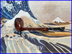 Handmade Smoking Pipe #2444 Japan Made Nagata Pipe Eivissa