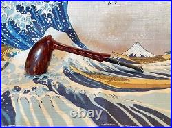 Handmade Smoking Pipe #2444 Japan Made Nagata Pipe Eivissa