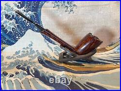 Handmade Smoking Pipe #2444 Japan Made Nagata Pipe Eivissa