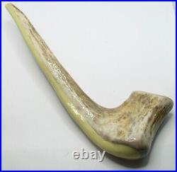 Handmade Smoking Pipe Stag Horn With Ceramic Insert