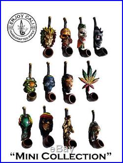 Handmade Tobacco Pipe Min Collectible Smoke functional Lot Of 12