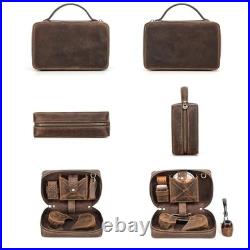 Handmade Tobacco Pipe Pouch with Stand Durable Pipe Case for Smokers