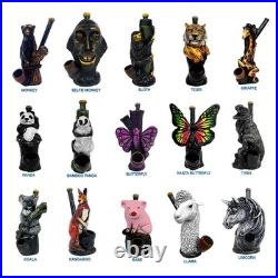Handmade Tobacco Pipes Figurine Art Bulk Wholesale Smoke Head Shop 100 for $300