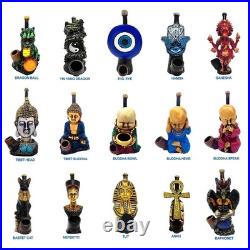 Handmade Tobacco Pipes Figurine Art Bulk Wholesale Smoke Head Shop 100 for $300