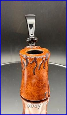 Handmade briar tobacco pipe