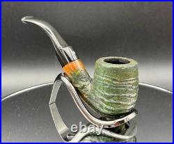 Handmade briar tobacco pipe