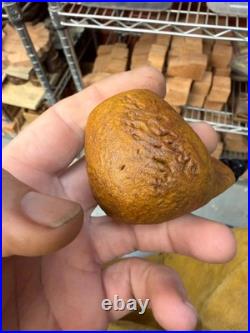 Handmade briar tobacco pipe