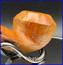 Handmade briar tobacco pipe
