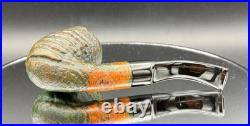 Handmade briar tobacco pipe