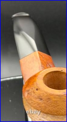 Handmade briar tobacco pipe