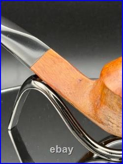 Handmade briar tobacco pipe
