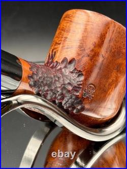 Handmade briar tobacco pipe