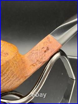 Handmade briar tobacco pipe