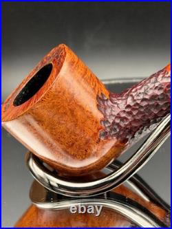 Handmade briar tobacco pipe