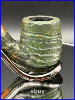 Handmade briar tobacco pipe