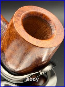 Handmade briar tobacco pipe