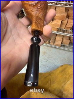 Handmade briar tobacco pipe