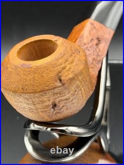 Handmade briar tobacco pipe