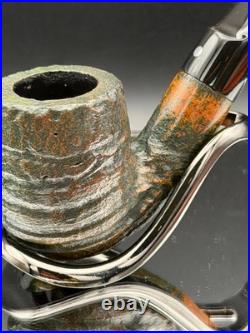 Handmade briar tobacco pipe