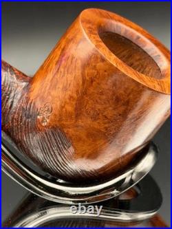 Handmade briar tobacco pipe