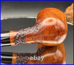 Handmade briar tobacco pipe