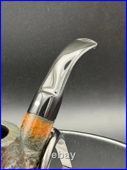 Handmade briar tobacco pipe