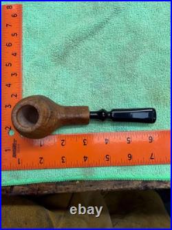 Handmade briar tobacco pipe