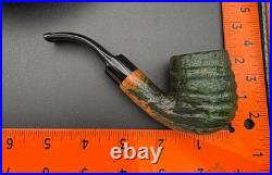 Handmade briar tobacco pipe