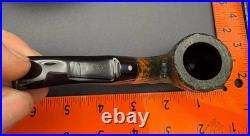 Handmade briar tobacco pipe