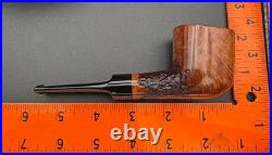 Handmade briar tobacco pipe