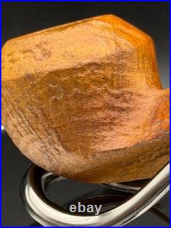 Handmade briar tobacco pipe