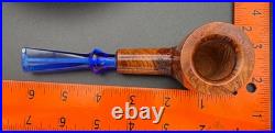 Handmade briar tobacco pipe
